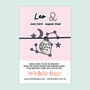 Leo Wish Bracelet, Zodiac Star Sign Jewellery Gift, thumbnail 1 of 3