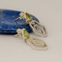 Sterling Silver Peridot Earrings, thumbnail 1 of 7