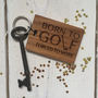 Born To Golf…Forced To Work Keyring, thumbnail 1 of 2