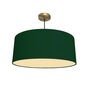 Bottle Green Drum Lampshade, thumbnail 4 of 9