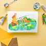 Fishing For Ideas | Illustrated Print, thumbnail 1 of 3