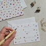 Pressed Wildflowers Ready To Write Invitations, thumbnail 6 of 8