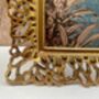 Gold Filigree Cut Out Ornate Photo Frame 4x6 Inch 15x20cm Home Decor Gift, thumbnail 7 of 9