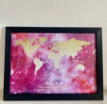 Astro*Carto*Graphy Map Of The World, 2 of 4