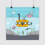 'Underwater Fun' Limited Edition Art Print, thumbnail 1 of 2
