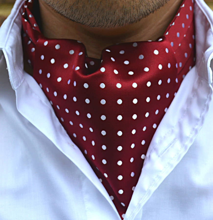 Arlo Woven Silk Cravat By Hidden Curiosities Gin | notonthehighstreet.com