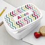 Personalised Girl's Patterned Lunch Box, thumbnail 3 of 12