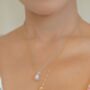 Pink Forest Bell Copper Necklace, thumbnail 7 of 10