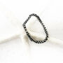 Grey Black Silver Titanium Steel Bracelet Gift For Him, thumbnail 4 of 5