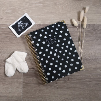 52 Weeks Of Me And You Illustrated Cover Pregnancy Journal, 11 of 12