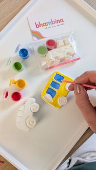 Paint Your Own Vehicles Craft Kit Party Bag Fillers Boys, 6 of 7