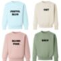 Forest School Club Kids Graphic Sweatshirt, thumbnail 6 of 6