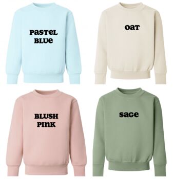 Forest School Club Kids Graphic Sweatshirt, 6 of 6
