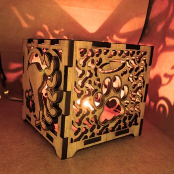 Pet Memorial Lanterns For Dogs Cats And Others With Gift, 7 of 12