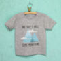 'One Day I Will Climb Mountains' Childrens Tshirt, thumbnail 2 of 2