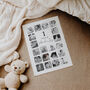 Personalised Baby’s First Year Photo Collage Print, thumbnail 4 of 8