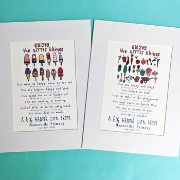 Personalised ‘The Little Things' Story Print, 8 of 9