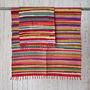 Multicoloured Recycled Rag Rug, thumbnail 4 of 9