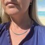 11:11 Rainbow Gemstone Intention Necklace, thumbnail 5 of 10