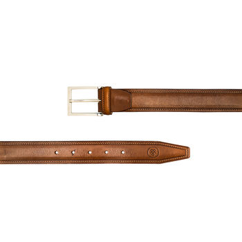 Mens Luxury Leather Casual Belt 'The Franco', 6 of 12
