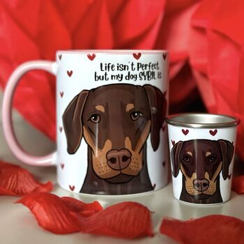 Personalised Heart Pup Cup Birthday Gift For Dog, 12 of 12