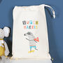 Personalised Super Zebra Drawstring Bag, thumbnail 1 of 2