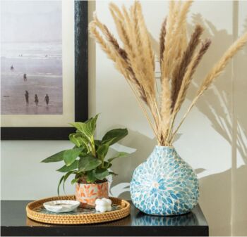 Bamboo Vase Decorative Vase, Eco Friendly Home Decor, Sustainable Gift For The Home, Handmade, 3 of 4