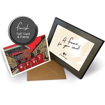 Liverpool Anfield Rd Personalised Stadium Print Or Card, 6 of 9