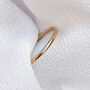 Gold Filled Stacking Ring, thumbnail 2 of 3