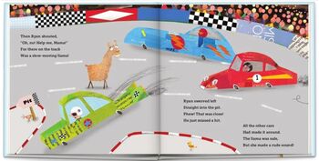 Personalised Children's Book, Speedster, 7 of 9