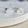 Sterling Silver Cloud Earring Studs, thumbnail 1 of 5