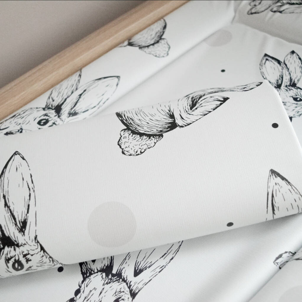 Rabbit Deluxe Travel Baby Changing Mat By Little Duo