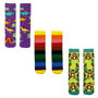 Squelch Transparent Wellies And Three Sock Set Dinos, thumbnail 3 of 7