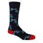 Pine Black And Snowflake Blue Men's Socks Bundle, thumbnail 4 of 4