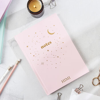 Personalised Constellation Lined Notebook, 5 of 7