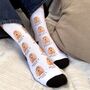 The Dogs Human Personalised Socks, thumbnail 1 of 12