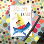 Boating Dad Greetings Card, thumbnail 4 of 4