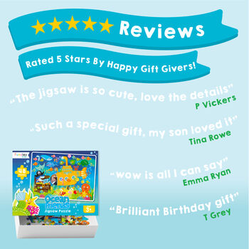 Personalised Ocean Pirate Birthday Jigsaw Puzzle, 6 of 10
