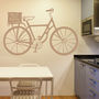Personalised Cartoonesque Bike Wall Stickers, thumbnail 2 of 7