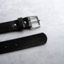 Handmade Personalised Men's Leather Belt, thumbnail 4 of 8