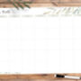 Personalised Eucalyptus Monthly Planner Whiteboard, thumbnail 2 of 6