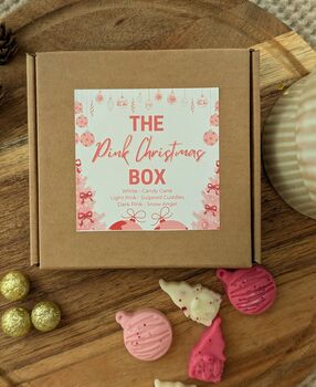 Pink Christmas Wax Melt Gift Set For Christmas, 8 of 8