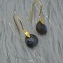 Rainbow Moonstone Or Labradorite Earrings, thumbnail 9 of 11