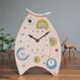 Handmade Large Clock With Circles And Dots, thumbnail 1 of 6