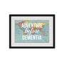 'Adventure Before Dementia' World Map Print, thumbnail 3 of 4