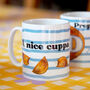 'A Nice Cuppa And A Pasty' Cornish Inspired Mug / Father's Day Gift, thumbnail 1 of 4