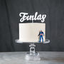 Personalised Acrylic Name Cake Topper, thumbnail 2 of 5