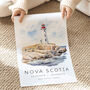 Canada Nova Scotia Travel Poster, thumbnail 4 of 7