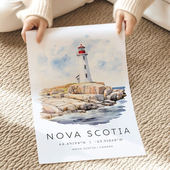 Canada Nova Scotia Travel Poster, 4 of 7