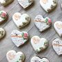 Wedding Favour Love Heart Biscuits, thumbnail 2 of 3